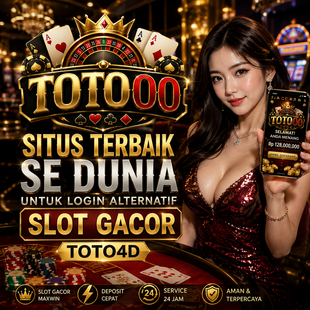 TOTO00 Situs Terbaik Se Dunia untuk Login Alternatif Slot Gacor TOTO4D